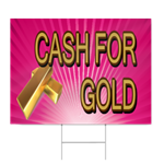Cash For Gold Sign