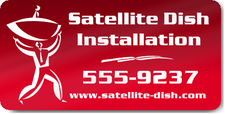 Satellite Dish Installation Magnet