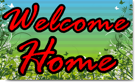 New Home Welcome Banners 