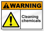Cleaning Chemicals Warning Signs