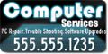 Computer Services Car Magnets