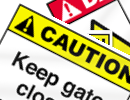 Gate Safety Signs