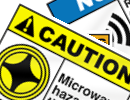 Radio Frequency / Microwave Hazard Signs