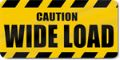Wide Load Magnets