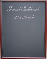 Framed chalkboard 24" x 30"