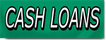 Cash Loans Block Letters Banner