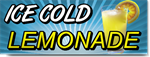 Ice Cold Lemonade Banner