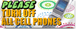 Turn Off Cell Phones Banner