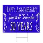 50th Anniversary Sign 