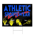 Athletic Sportswear Sign