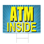 ATM Inside Sign