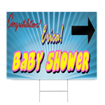 Baby Shower Sign for Yard