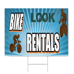 Bike Rentals Sign