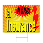 Car Insurance Sign