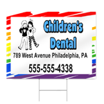 Children's Dental Sign