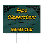 Chiropractic Center Sign