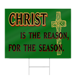 Christian Christmas Reason Sign Door Sign