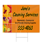 Cleaning Service Sign