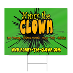 Clown Service Sign