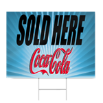 Coke Sold Here Sign