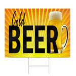 Cold Beer Sign