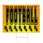 College Football Sign