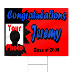 Custom Graduation Sign with Photo 