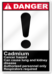 Cadmium Cancer Hazard Can Cause Lung And Danger Signs