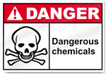 Dangerous Chemicals Danger Signs