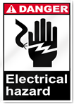 Electrical Hazard2 Danger Signs