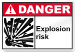 Explosion Risk Danger Signs