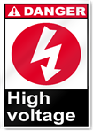 High Voltage2 Danger Signs