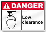 Low Clearance Danger Signs