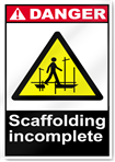 Scaffolding Incomplete Danger Signs