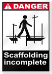 Scaffolding Incomplete2 Danger Signs