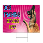 Dog Training Services Sign