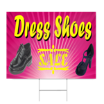 Dress Shoes Sign