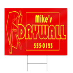 Drywall Sign