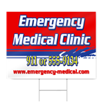 Emergency Medical Clinic Sign