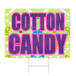 Fair Cotton Candy Sign