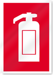 Extinguisher Symbol Fire Signs