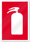 Extinguisher Symbol2 Fire Signs