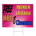 Free Premium Channel Sign