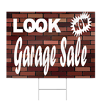 Garage Sale Now Sign
