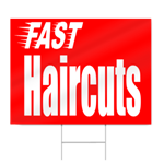 Haircut Sign