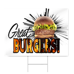 Hamburger Sign