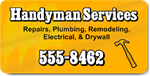 Handyman Services Magnet