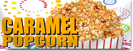 Caramel Popcorn Banner