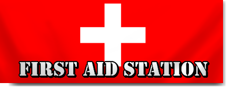First Aid Station Banner