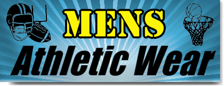 Mens Athletic Wear Banners